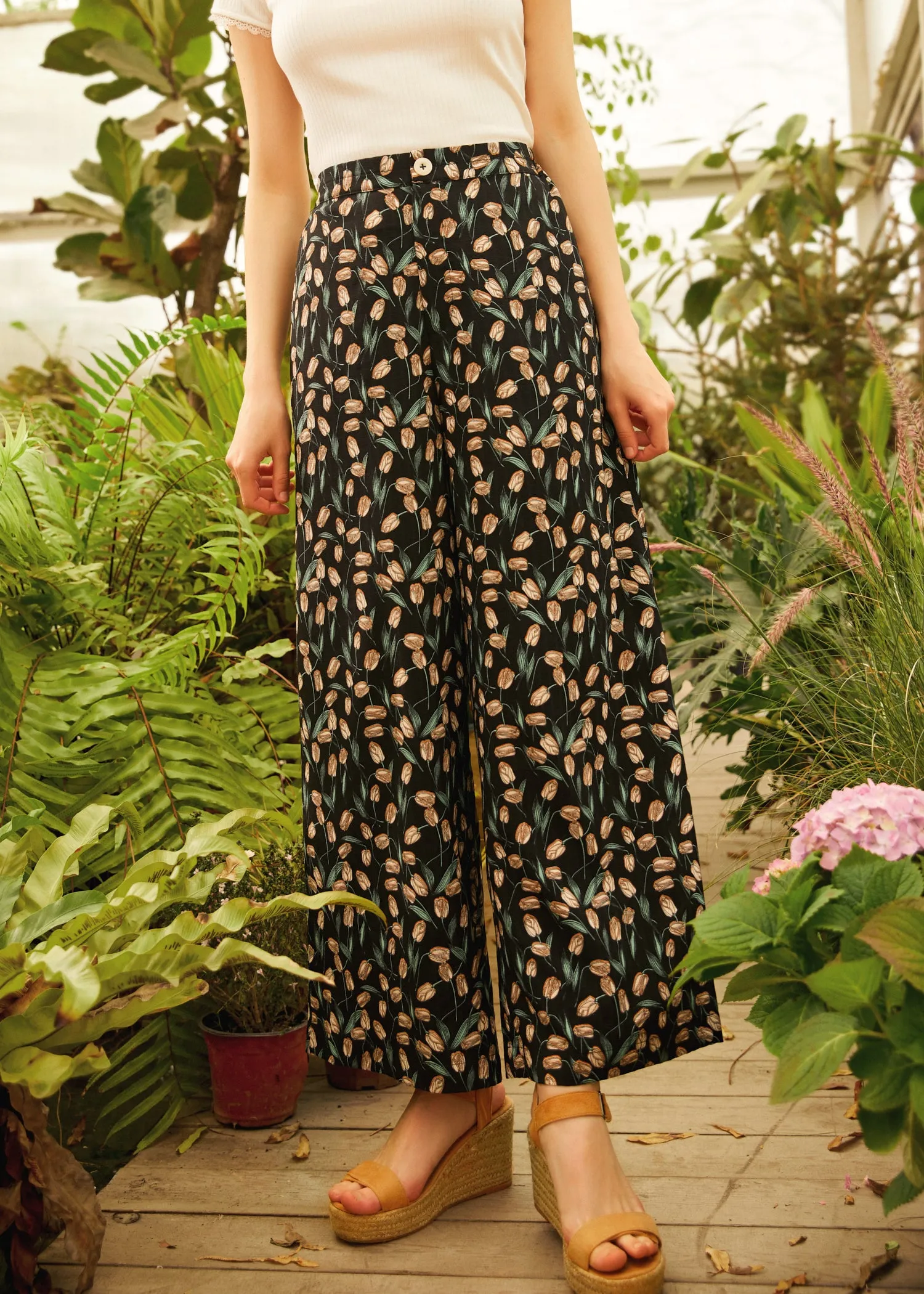Whispers in the Garden Palazzo Pants