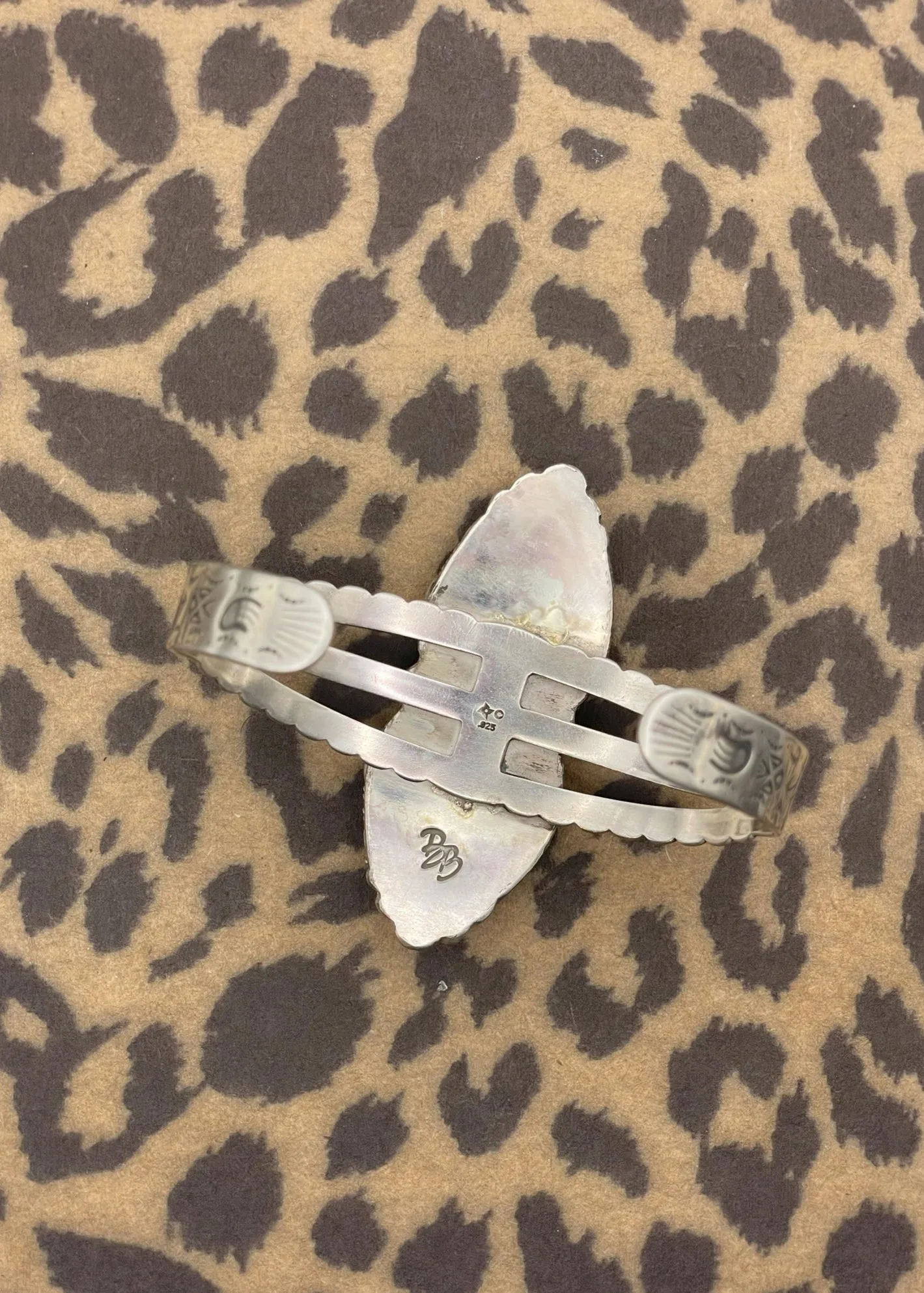 White Buffalo Turquoise Cuff Bracelet