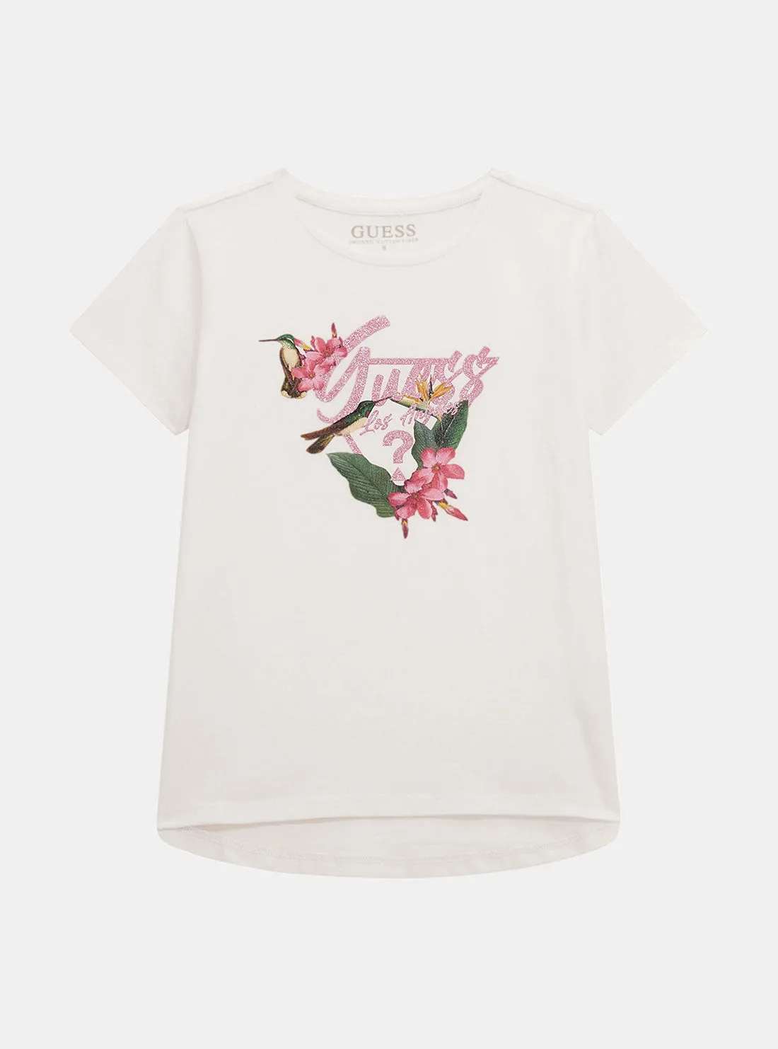 White High Low T-Shirt (7-16)