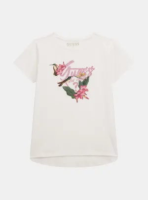 White High Low T-Shirt (7-16)