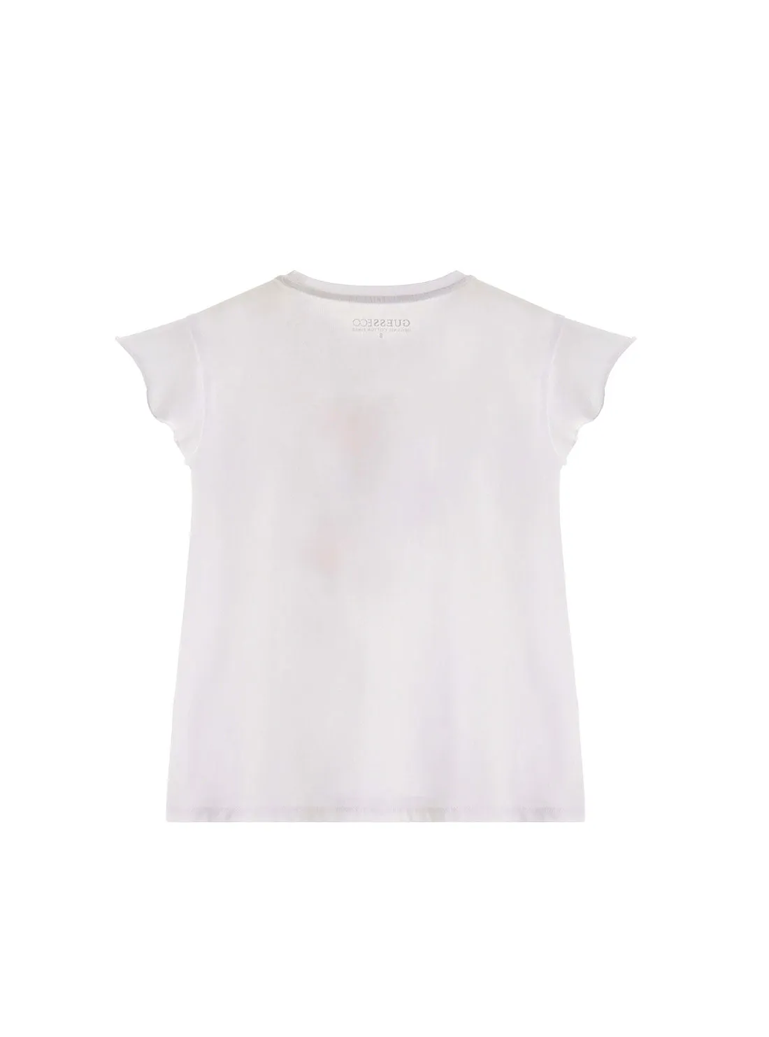 White Logo Short Sleeve T-Shirt (7-16)
