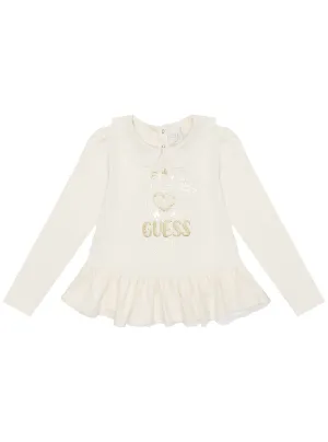 White Long Sleeves T-Shirt (2-7)