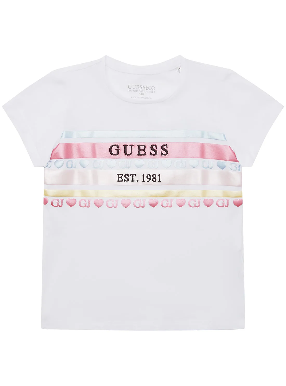 White Short Sleeve T-Shirt (2-7)