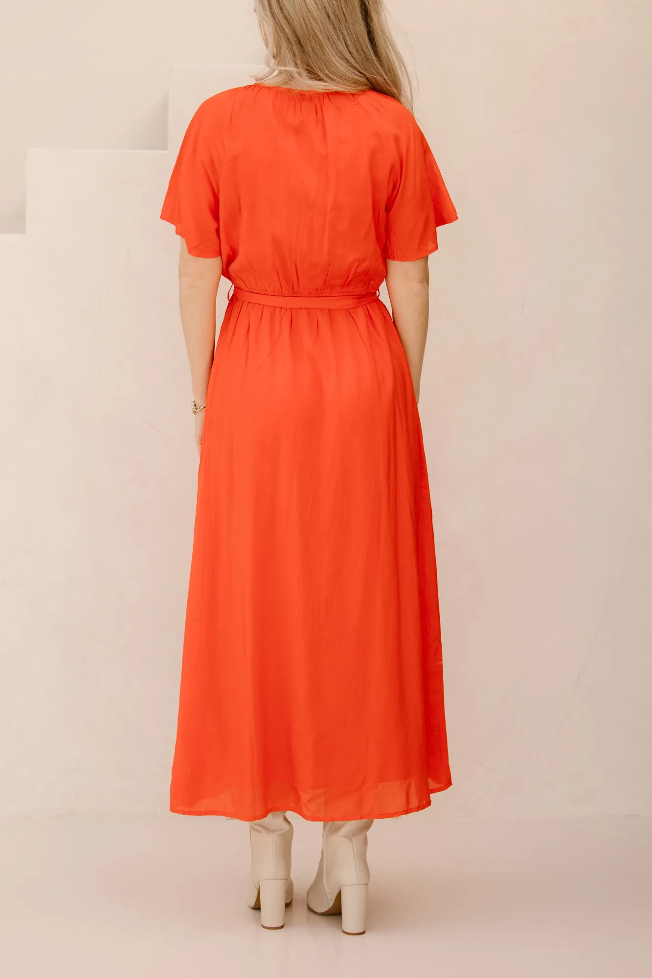 Wiesje dress 191 red