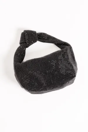 Winona Embellished Bag - Black