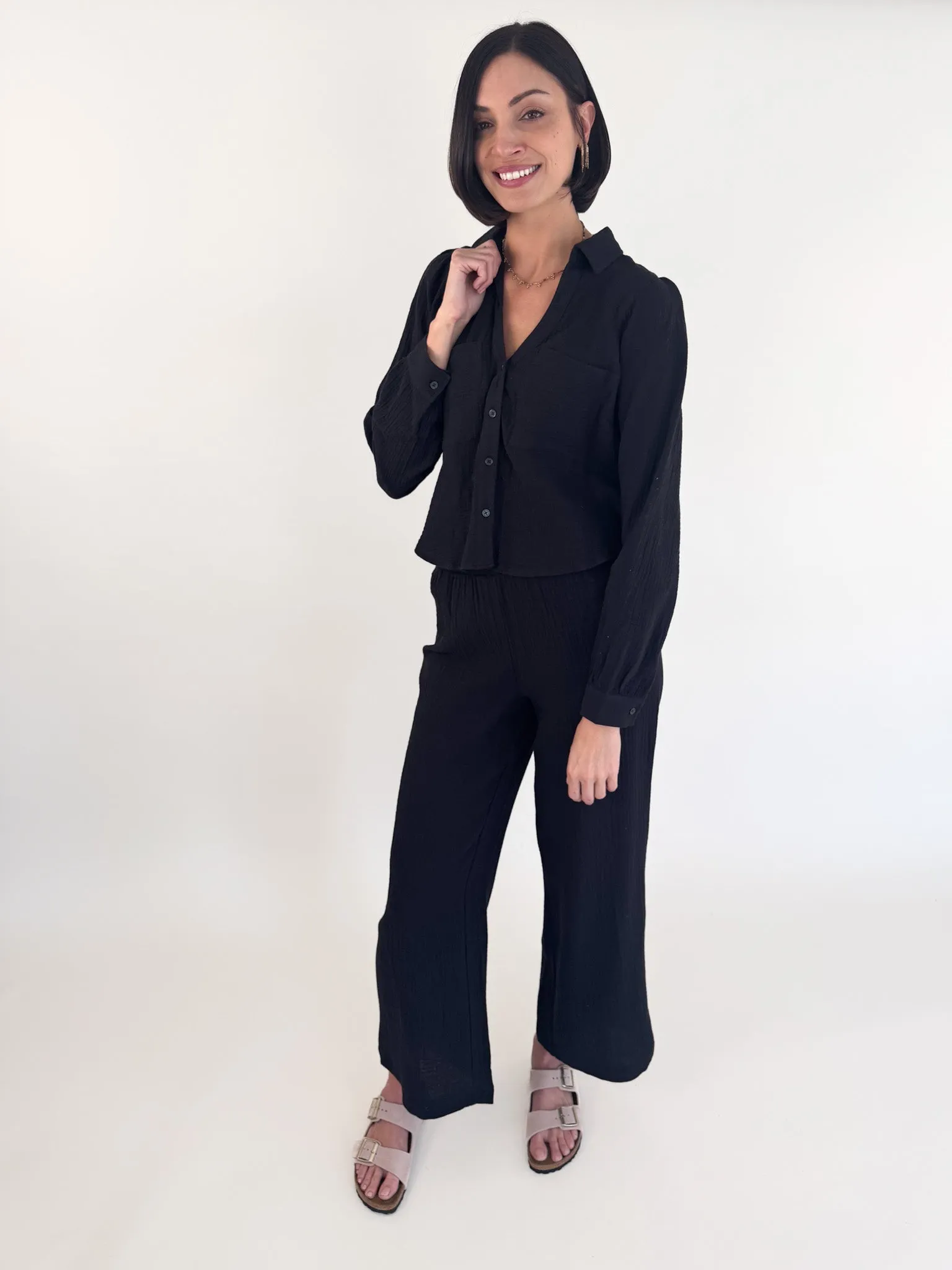 [Z SUPPLY] Campo Button Up Gauze Top