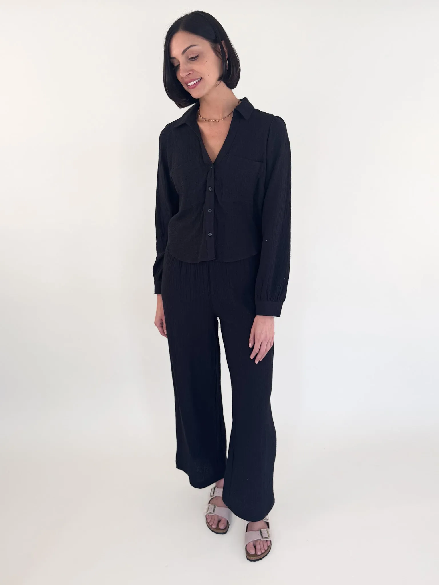 [Z SUPPLY] Campo Button Up Gauze Top