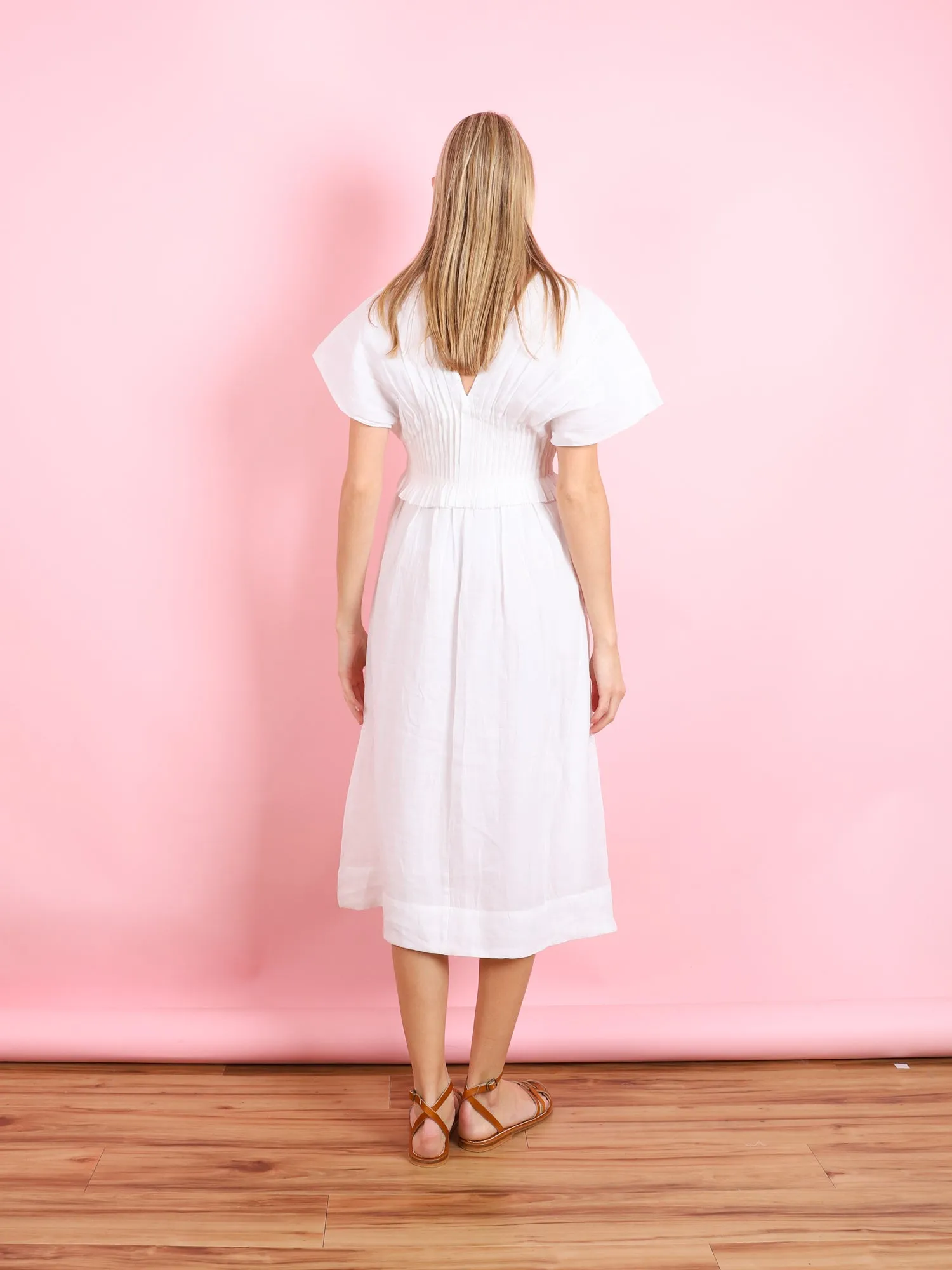 Zora Pleated Dress
